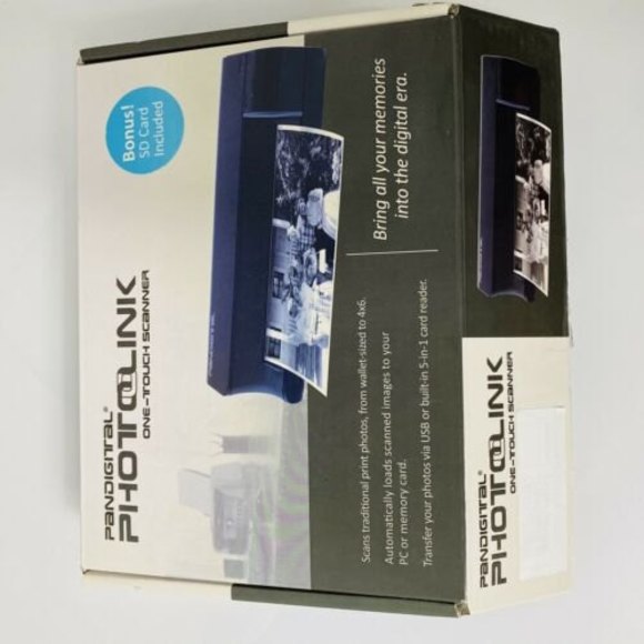 Pandigital Photolink One Touch Photo Scanner with Bonus SD Card  Model PANSCN01 - Picture 10 of 12